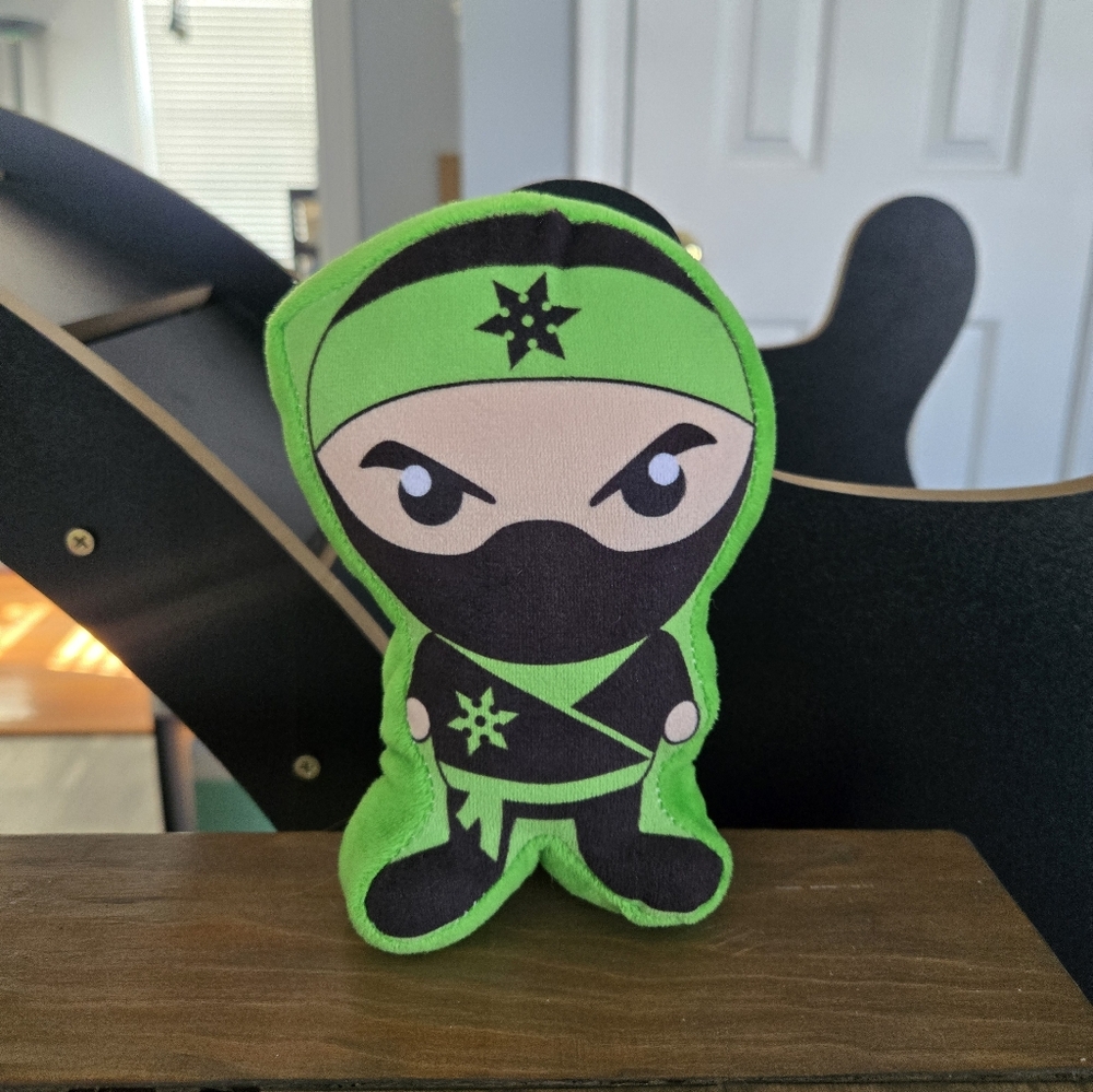 Green Ninja Plush Stuffed Animal